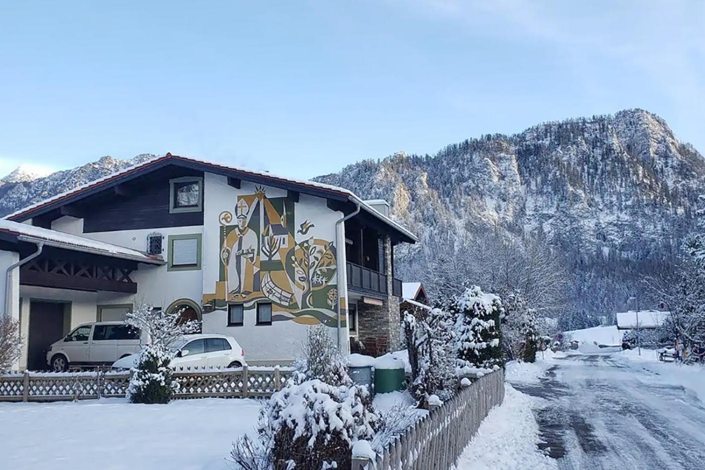 Gemuetliche Ferienwohnung Mit Terrasse Und Bergblick Inzell Extérieur photo